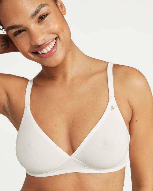 Nudea The Stretch Easy Does It Bralette In White