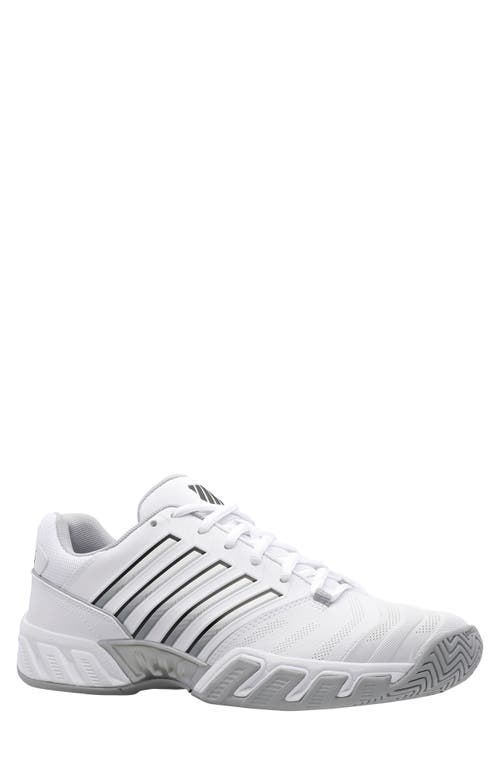 Shop K-swiss Bigshot Light 4 Tennis Shoe In White/high-rise/black