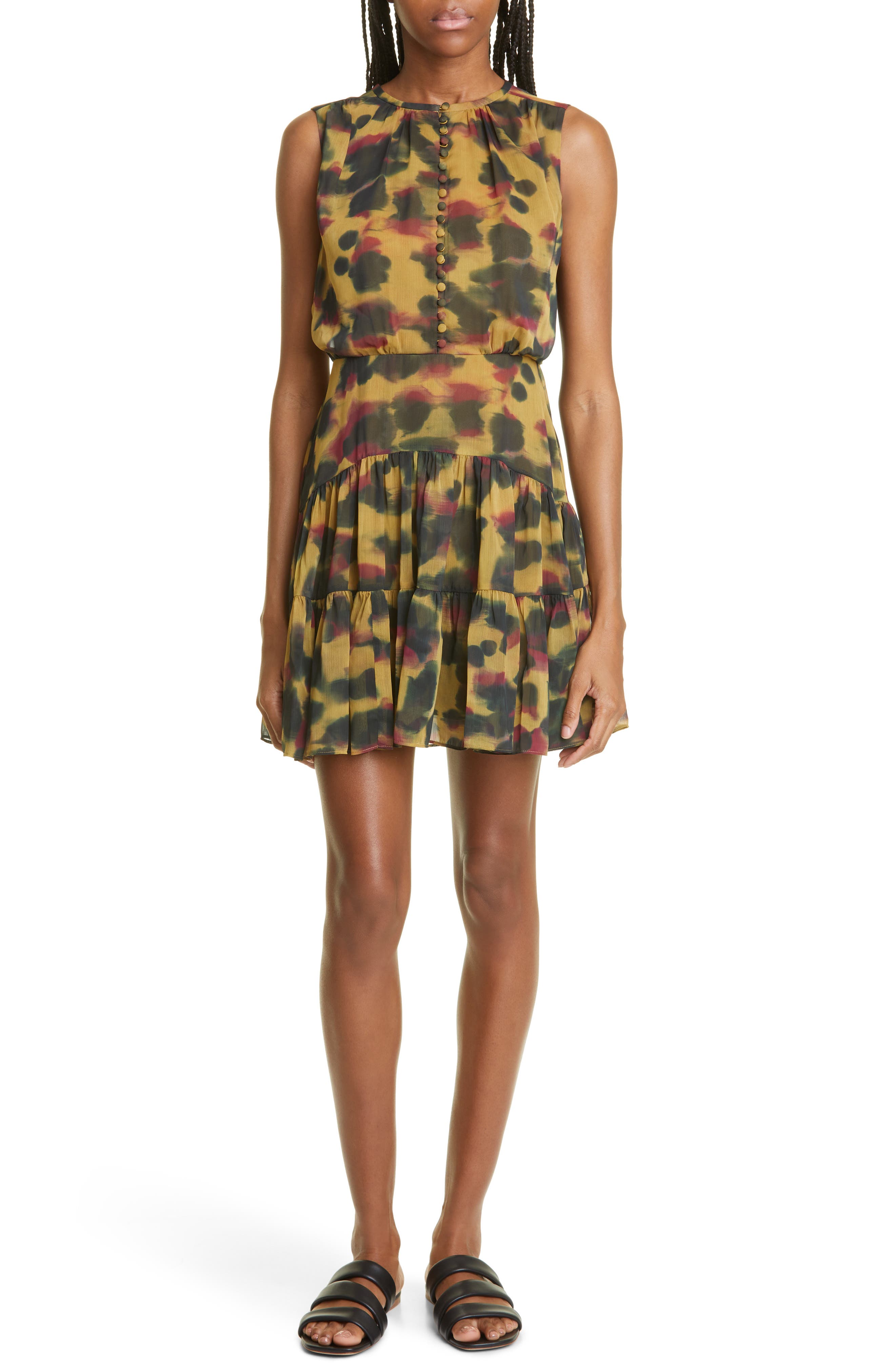 ted baker animal print dress