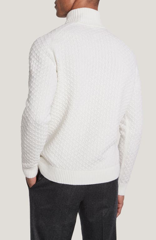 JACK VICTOR JACK VICTOR ST. ANTOINE MERINO WOOL TURTLENECK SWEATER 