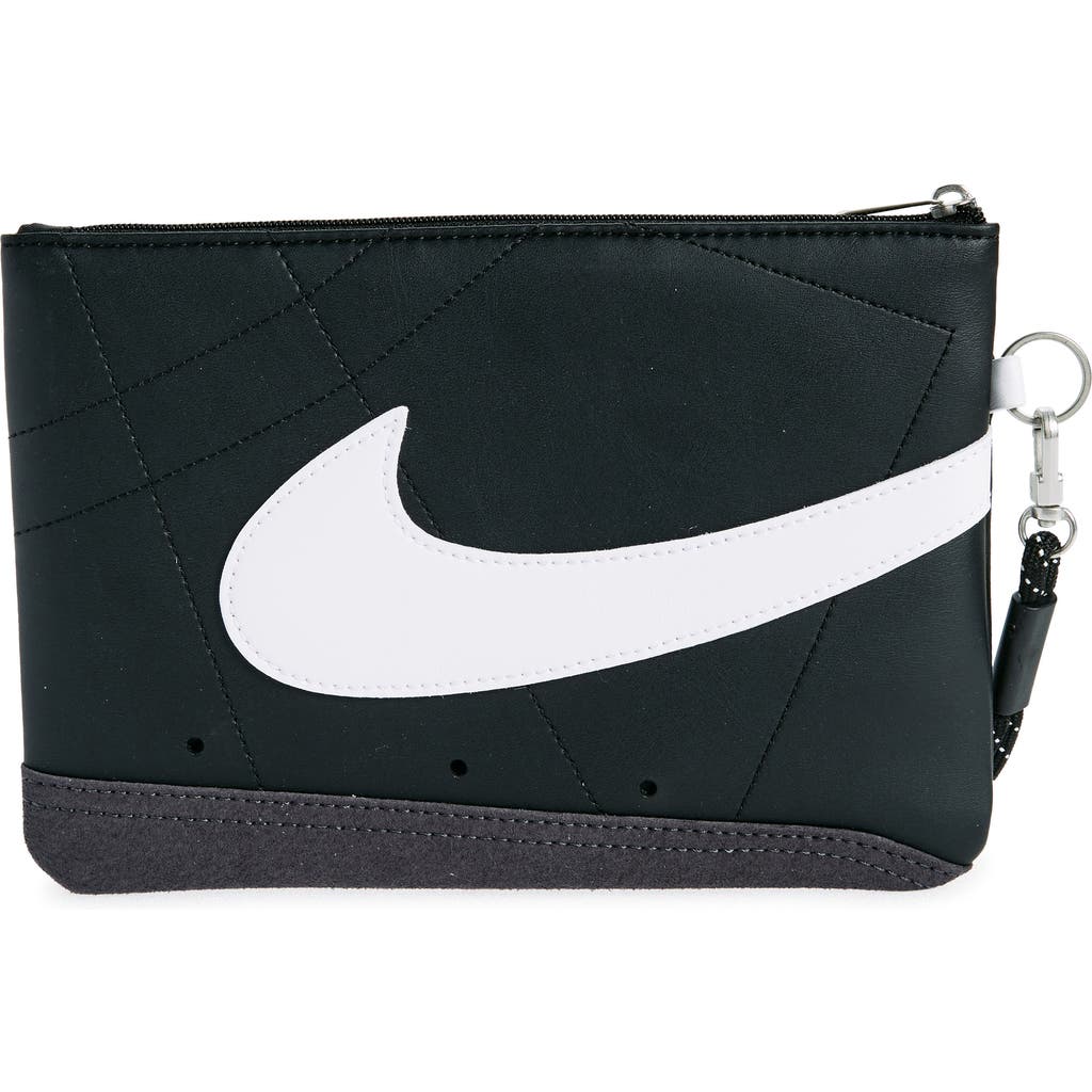 Nike Icon Blazer Wristlet In Black/white