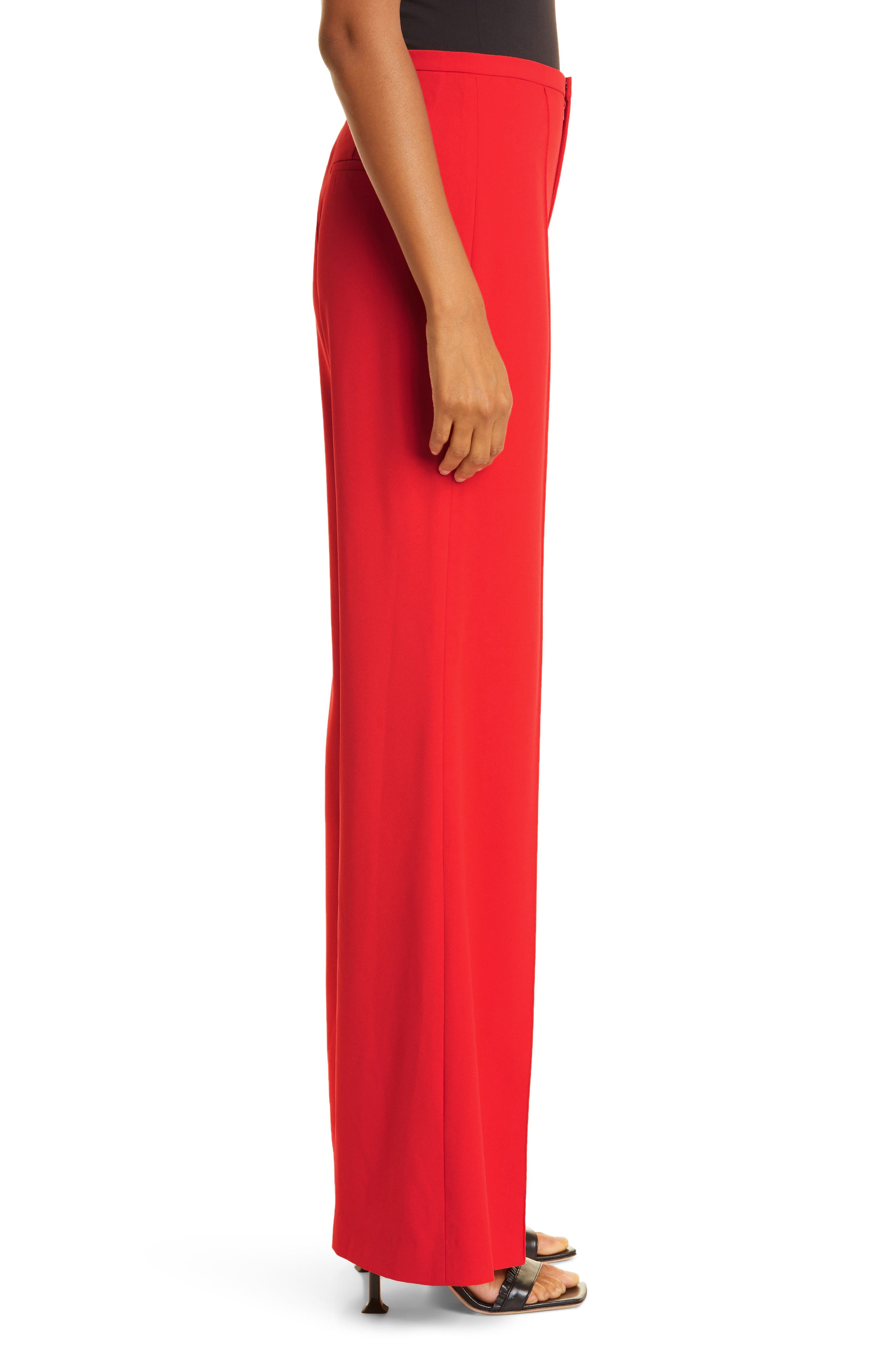 alice and olivia dylan wide leg pants