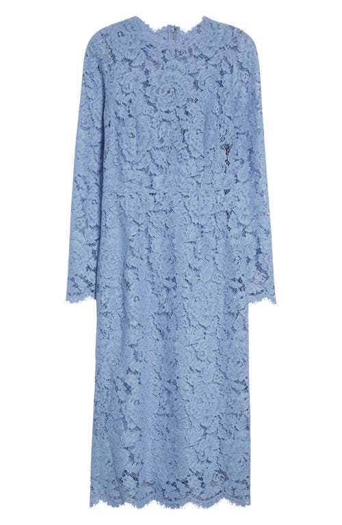Dolce & Gabbana Dress In F3981 Glicine Viola Chiari