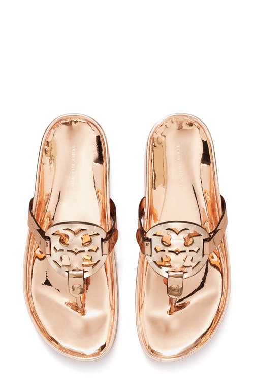 Shop Tory Burch Miller Cloud Sandal In Rose Gold