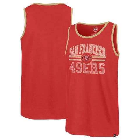 Chicago Bulls '47 75th Anniversary City Edition Mineral Wash Vintage  Tubular T-Shirt - Red