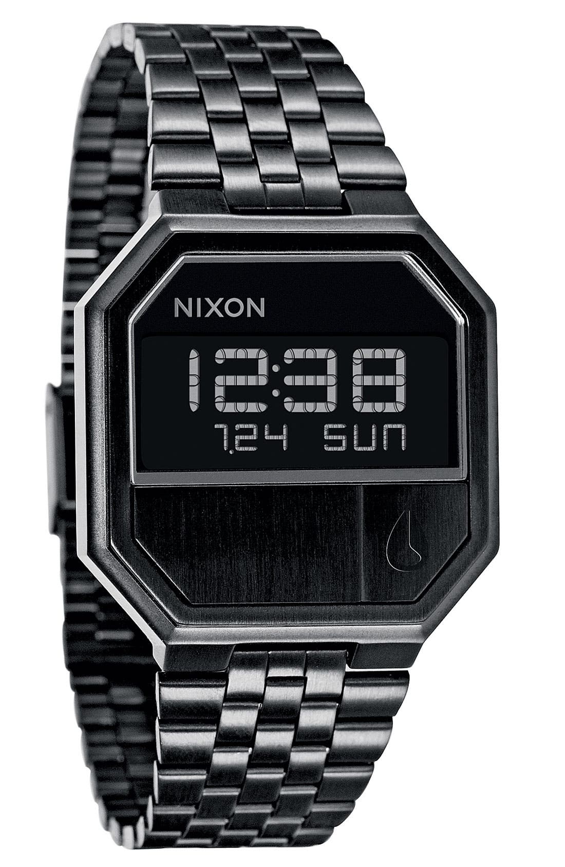 Nixon 'The ReRun' Stainless Steel Bracelet Watch Nordstrom