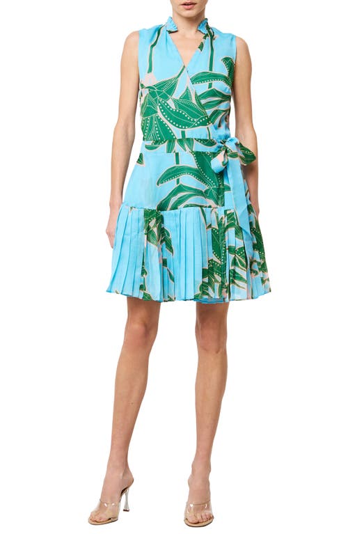 CIEBON Maya Wrap Minidress Multi at Nordstrom,