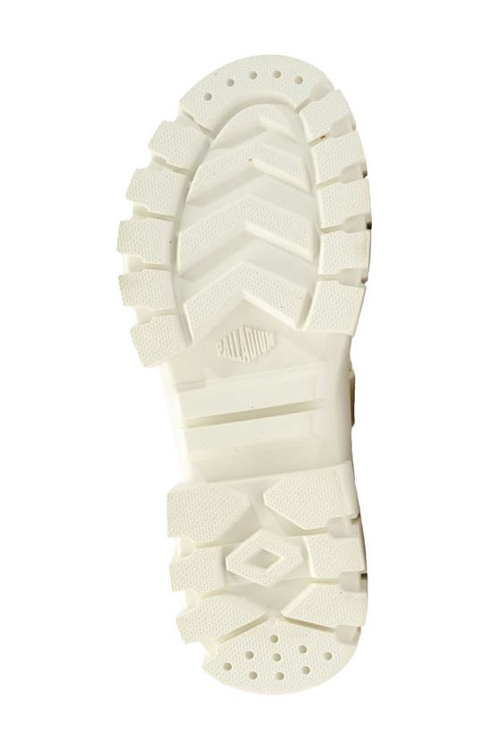 Palladium Revolt Mono Platform Sandal In Star White