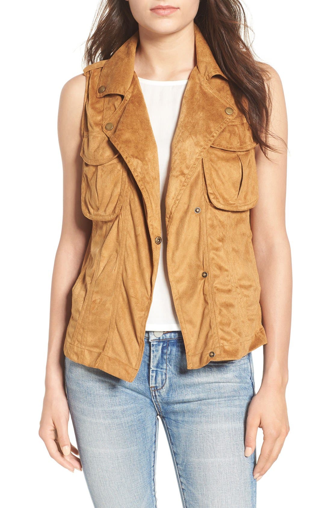 Thread & Supply Faux Suede Vest Nordstrom