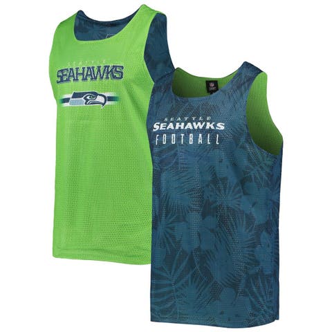 FOCO Seattle Seahawks NFL Mens Short Sleeve Soccer Style Jersey