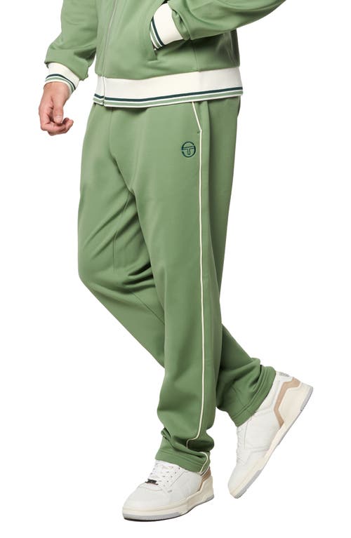 Shop Sergio Tacchini Olmi Knit Track Pants In Hedge Green