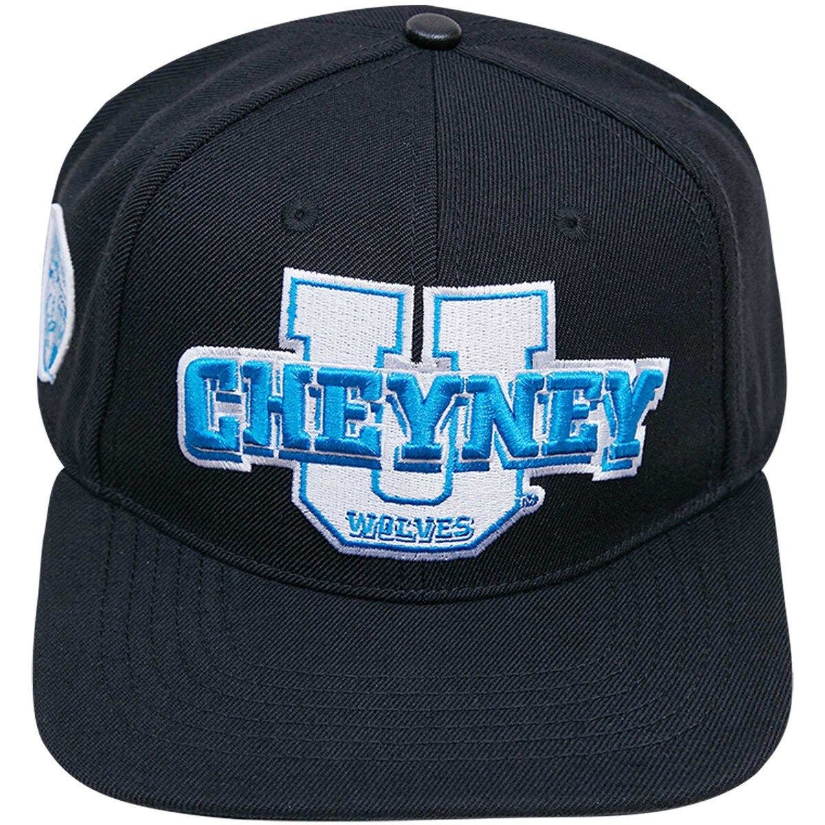 PRO STANDARD Men's Pro Standard Black Cheyney Wolves Arch Over Logo