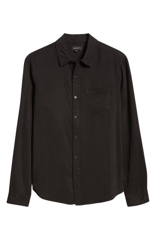 AG Aiden Solid Lyocell Button-Up Shirt at Nordstrom,