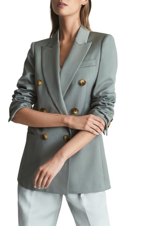 Women S Reiss Coats Jackets Nordstrom, Nordstrom Womens Grey Peacoat