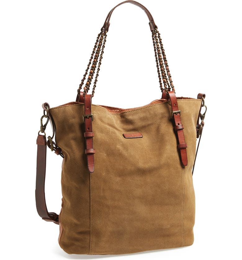 Fabala Suede Leather Tote