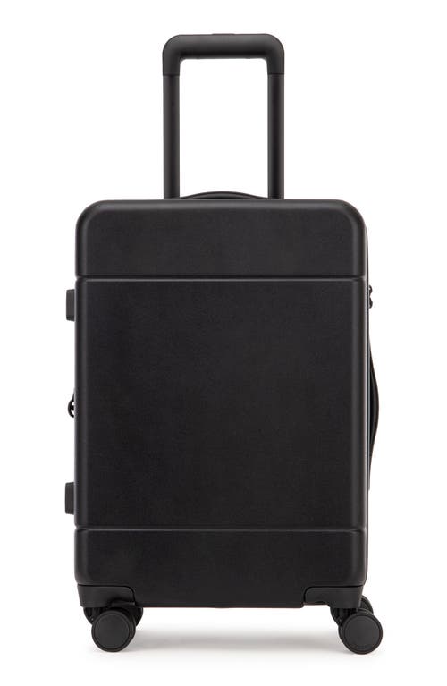 Hue 22-Inch Expandable Carry-On Suitcase in Black