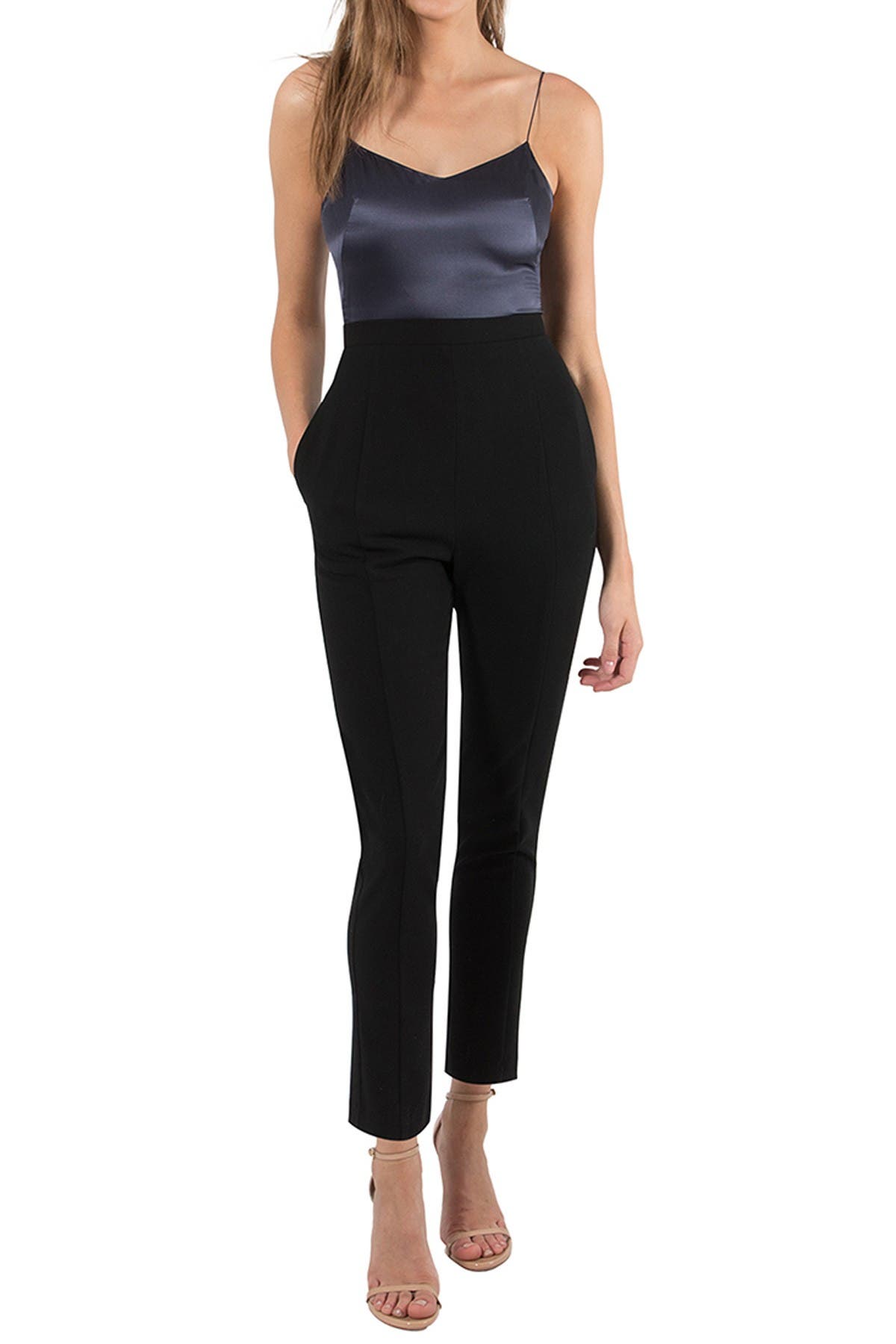 Black halo teagun jumpsuit Clearance