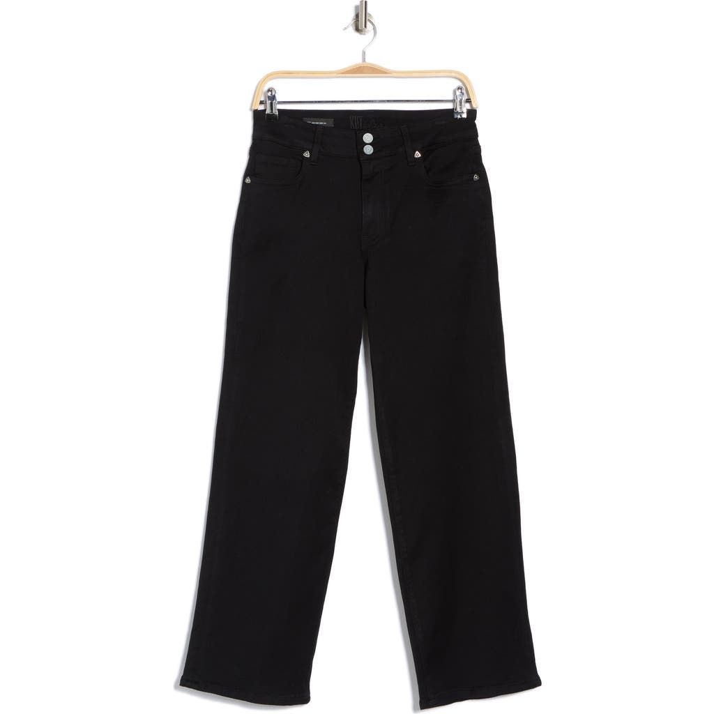 Kut From The Kloth Lucy High Waist Wide Leg Jeans In Black