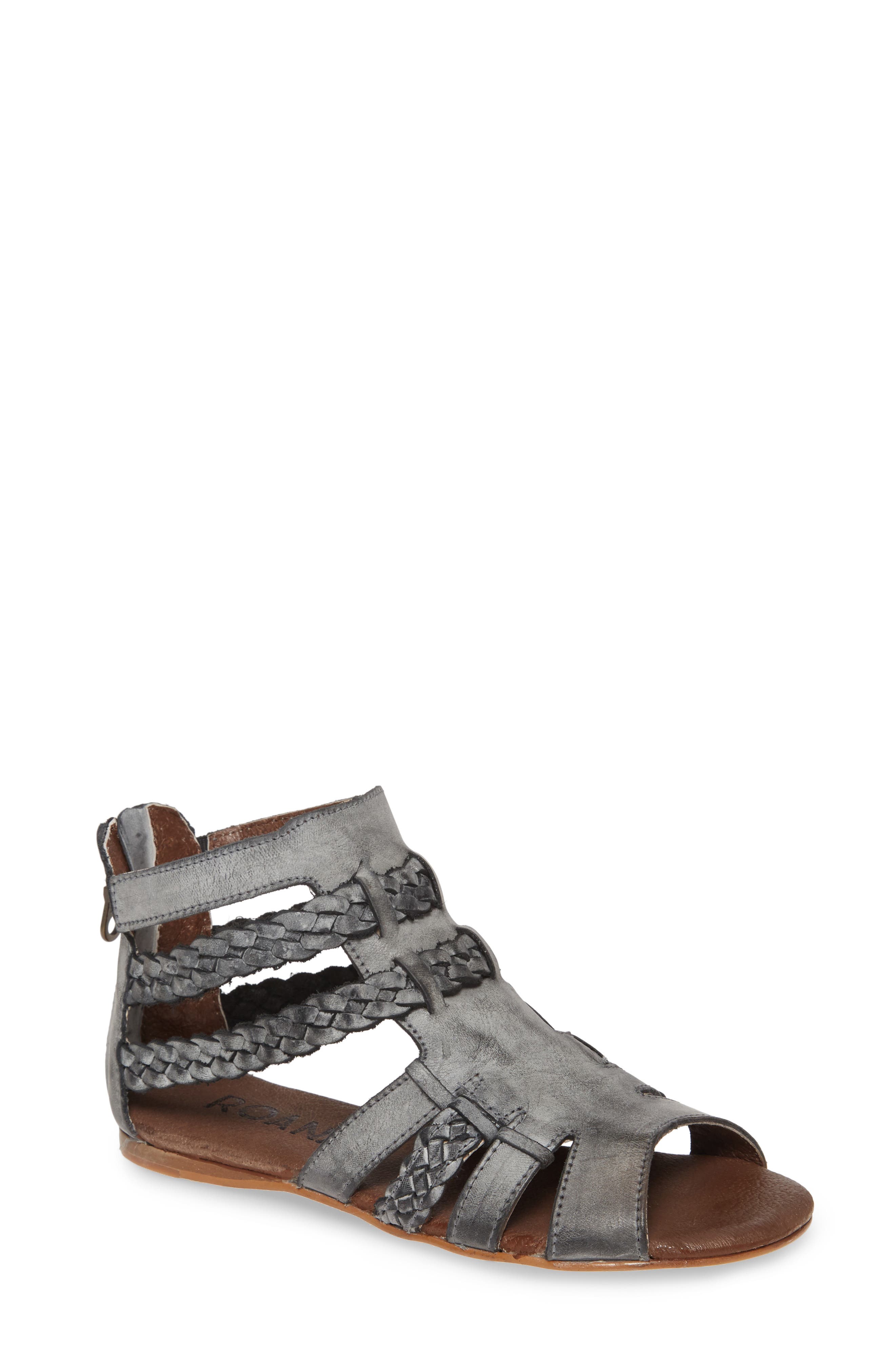 roan leather sandals