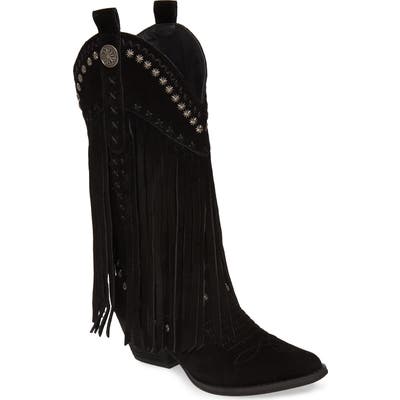 Very Volatile Destry Western Boot- Black