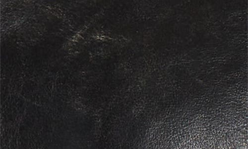 Acne Studios Leather Bomber Jacket In Black