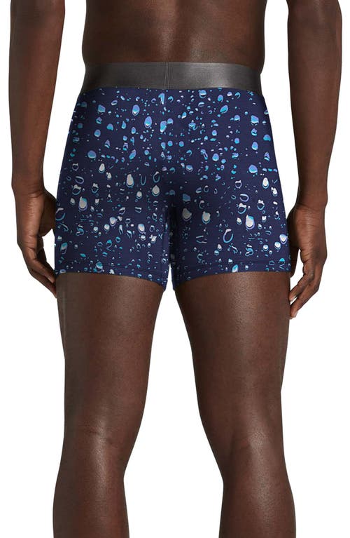 Shop Tommy John Second Skin Boxer Briefs In Dark Summer Storm