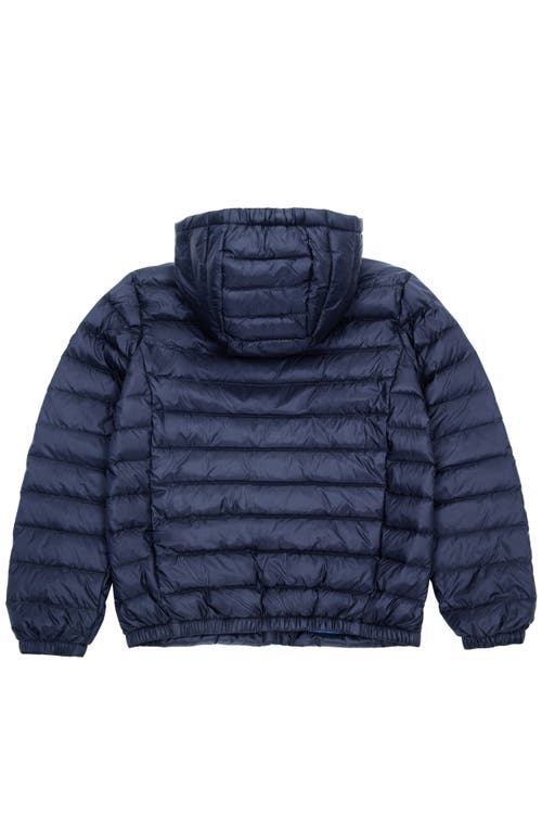 Rokka&rolla Kids' Ultra Light Quilt Packable Down Jacket In Navy