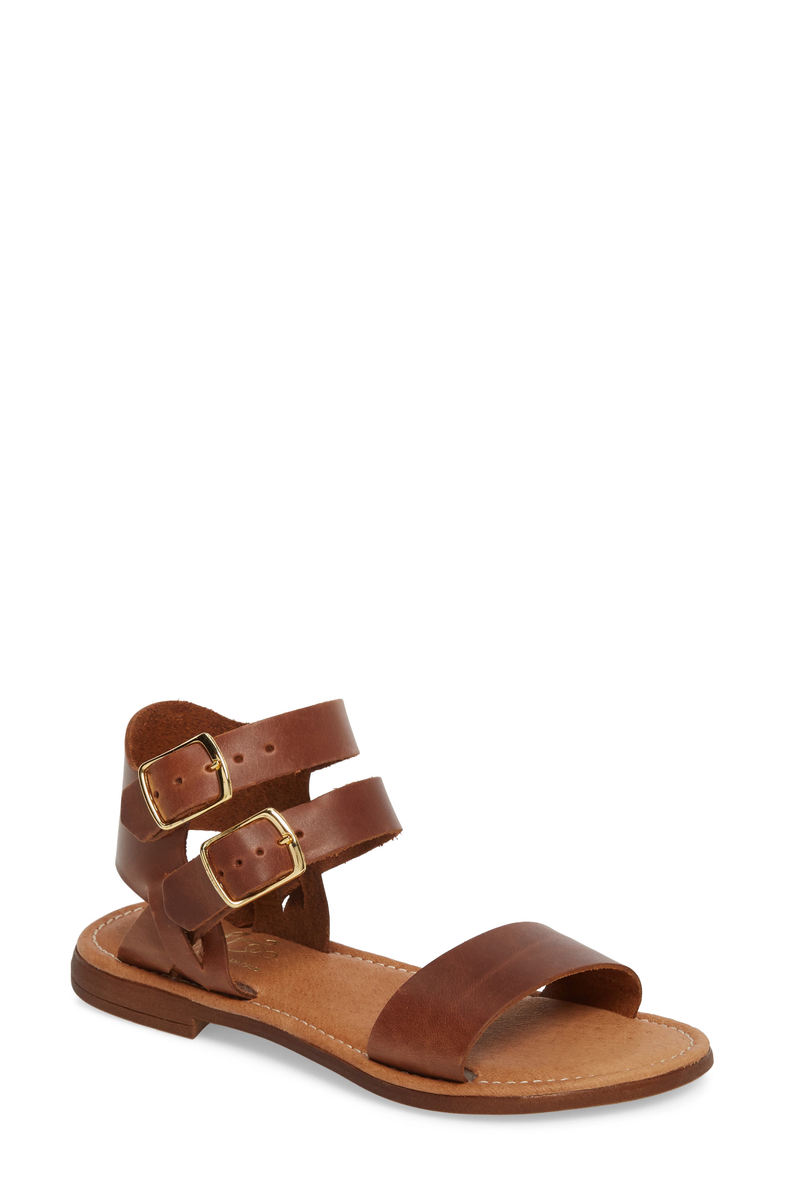 Bos. & Co. Ida Mid Top Sandal - Brown