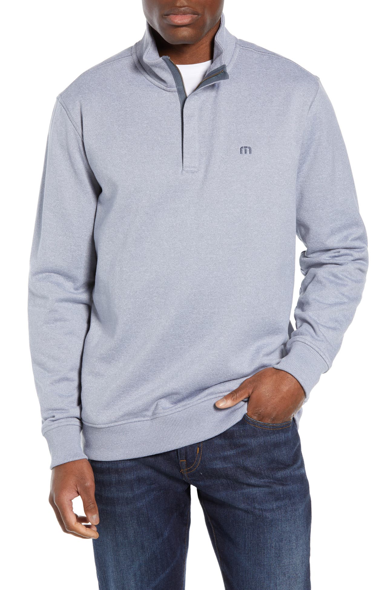 TRAVIS MATHEW | Hideaway Quarter Zip Pullover | Nordstrom Rack