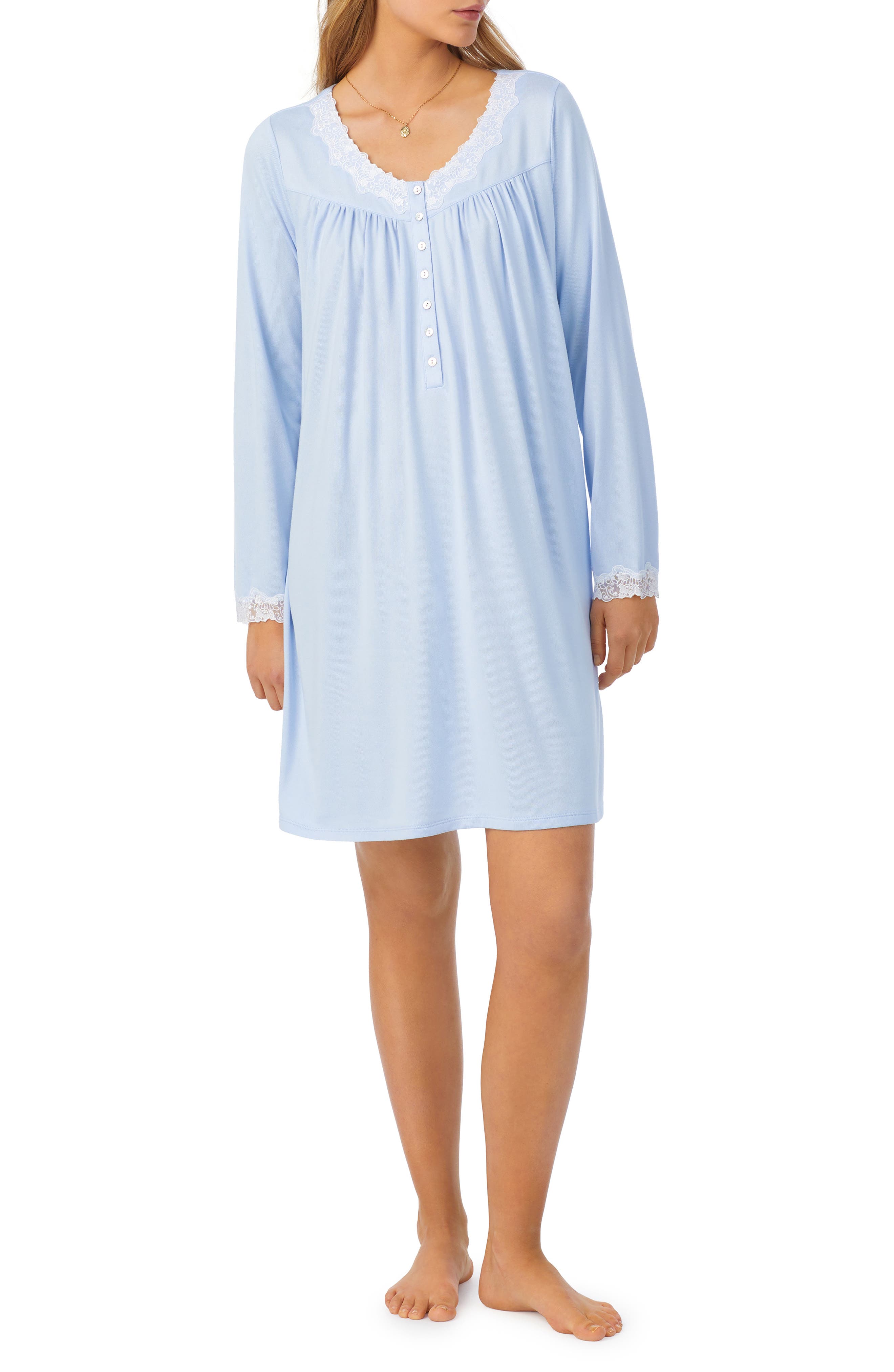Women's Long Sleeve Nightgowns ...