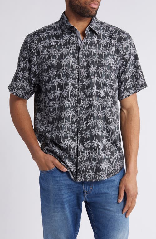 Tommy Bahama Paradise Palms Short Sleeve Performance Button-up Shirt In Multi