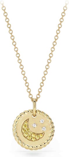 David yurman store moon necklace