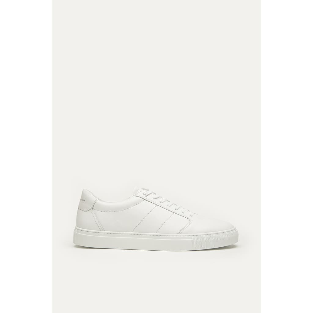 Want Les Essentiels De La Vie Want Les Essentiels Lennon 2.0 Smooth Leather Low Sneaker In White