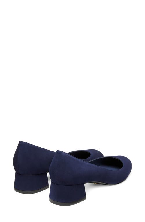 Stuart Weitzman Vivienne 35 Pump In Nice Blue Patent