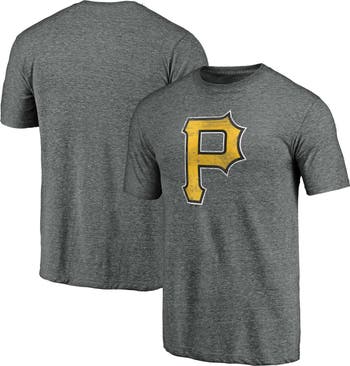 Pittsburgh Pirates Fanatics Branded Women's Primary Logo Long Sleeve V-Neck  T-Shirt - Black