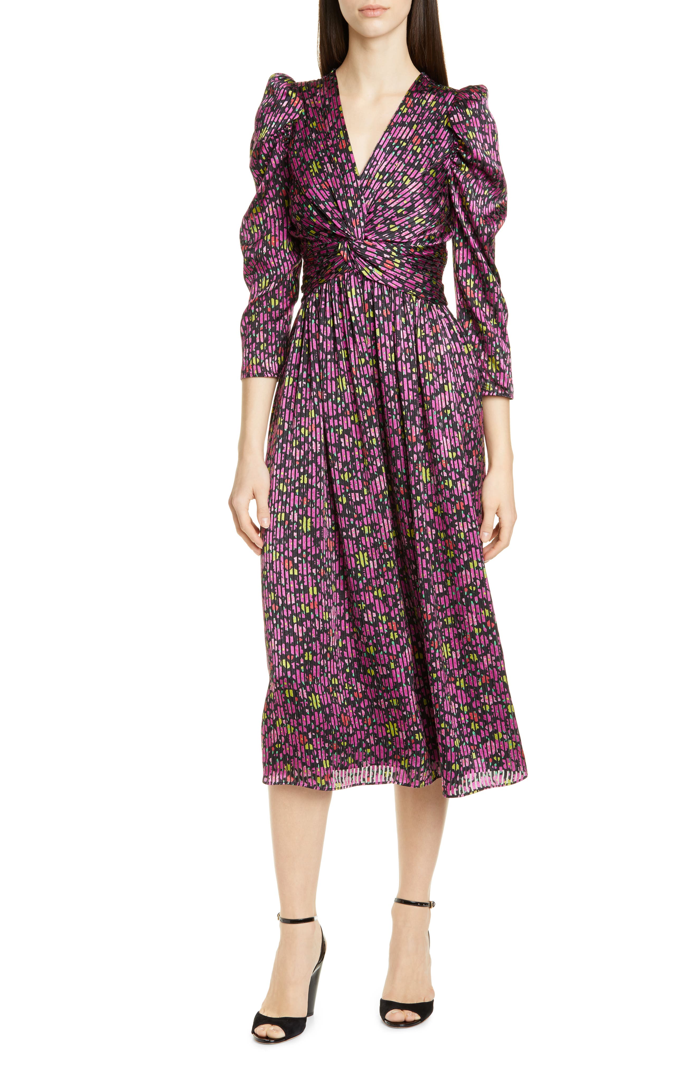 kate spade marker floral dress