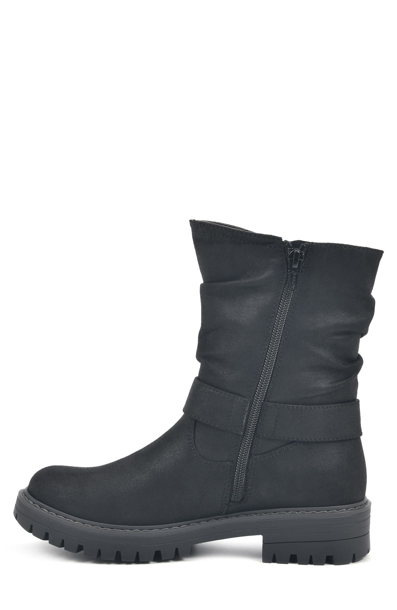 CLIFFS BY WHITE MOUNTAIN Mingle Moto Buckle Boot Wide Width Available
