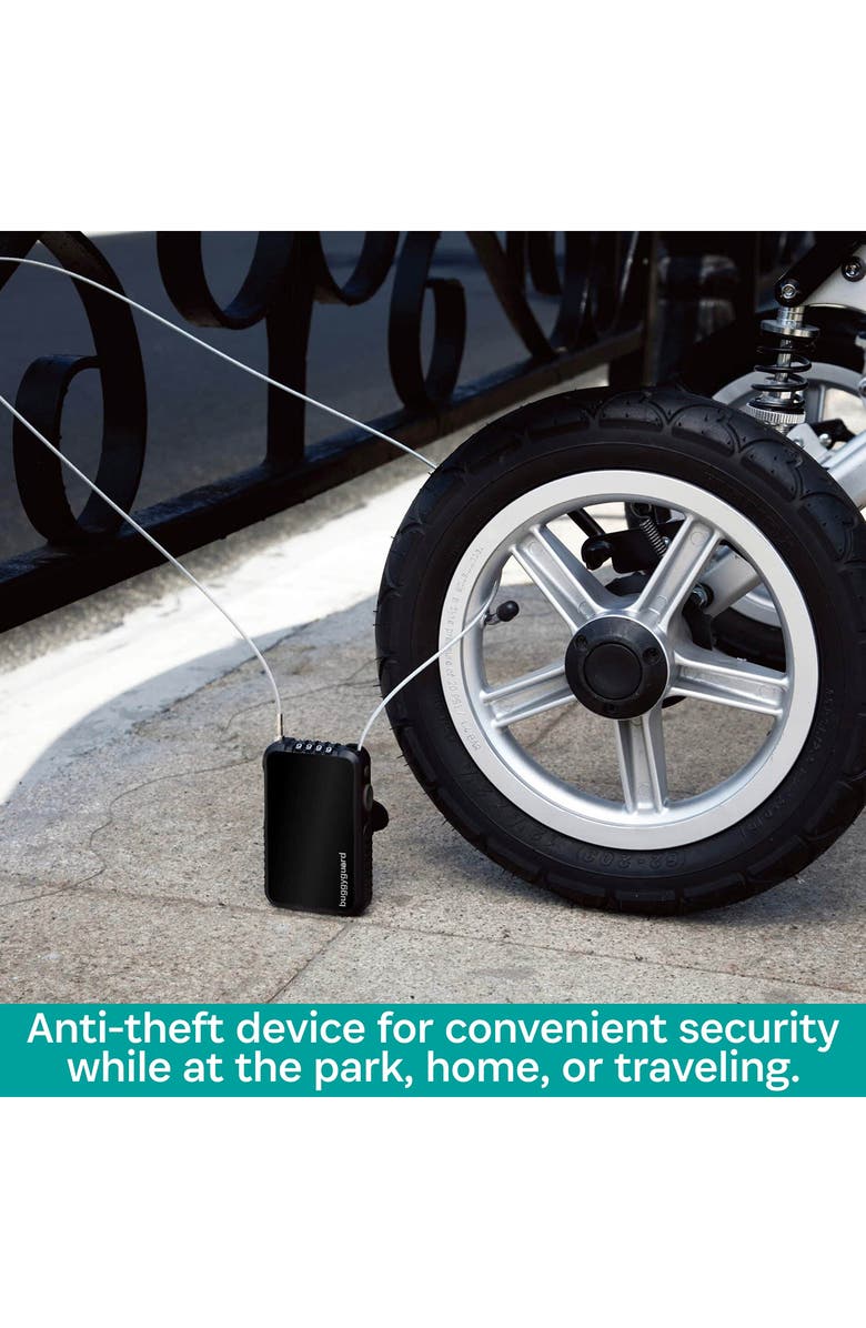 BuggyGear Travel Ready Stroller Lock, Alternate, color, Black