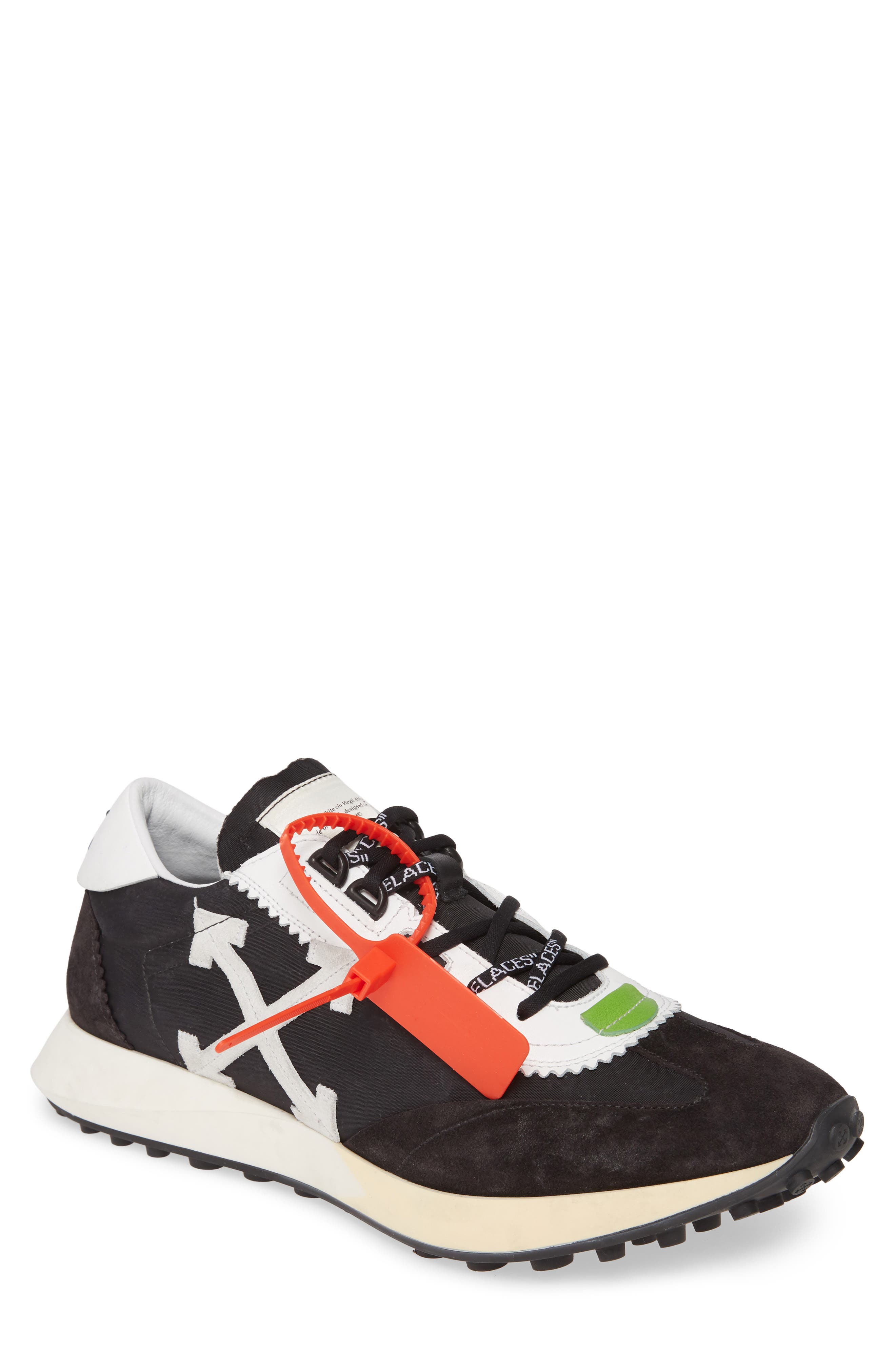 off white running sneakers