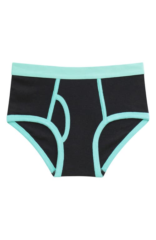 Shop Andy & Evan Kids' 8-pack Briefs In Black/blue Multicolored