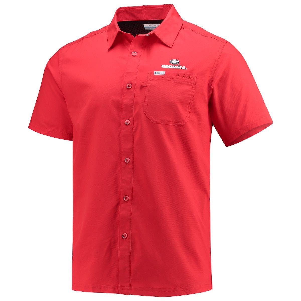 Columbia Men's Columbia PFG Red Georgia 