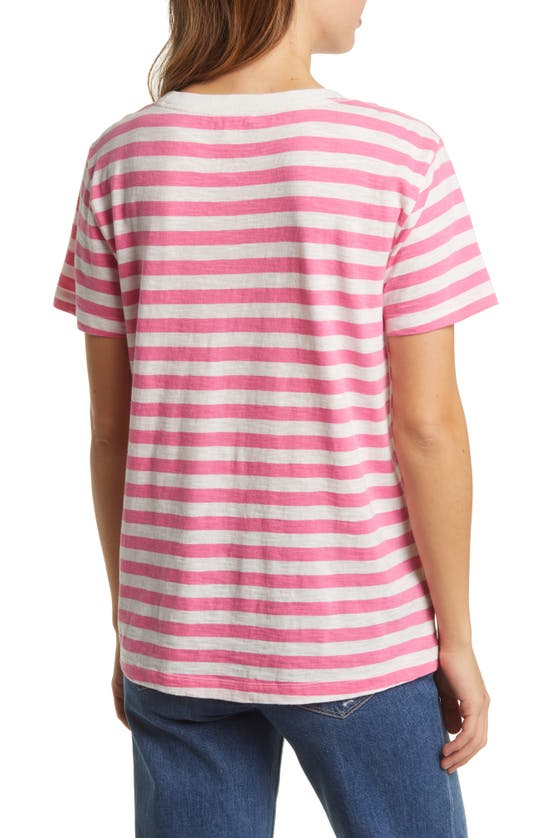 新品未使用♡JNHearts Stripe Shirts Dress Pink thanhlydocu.vn