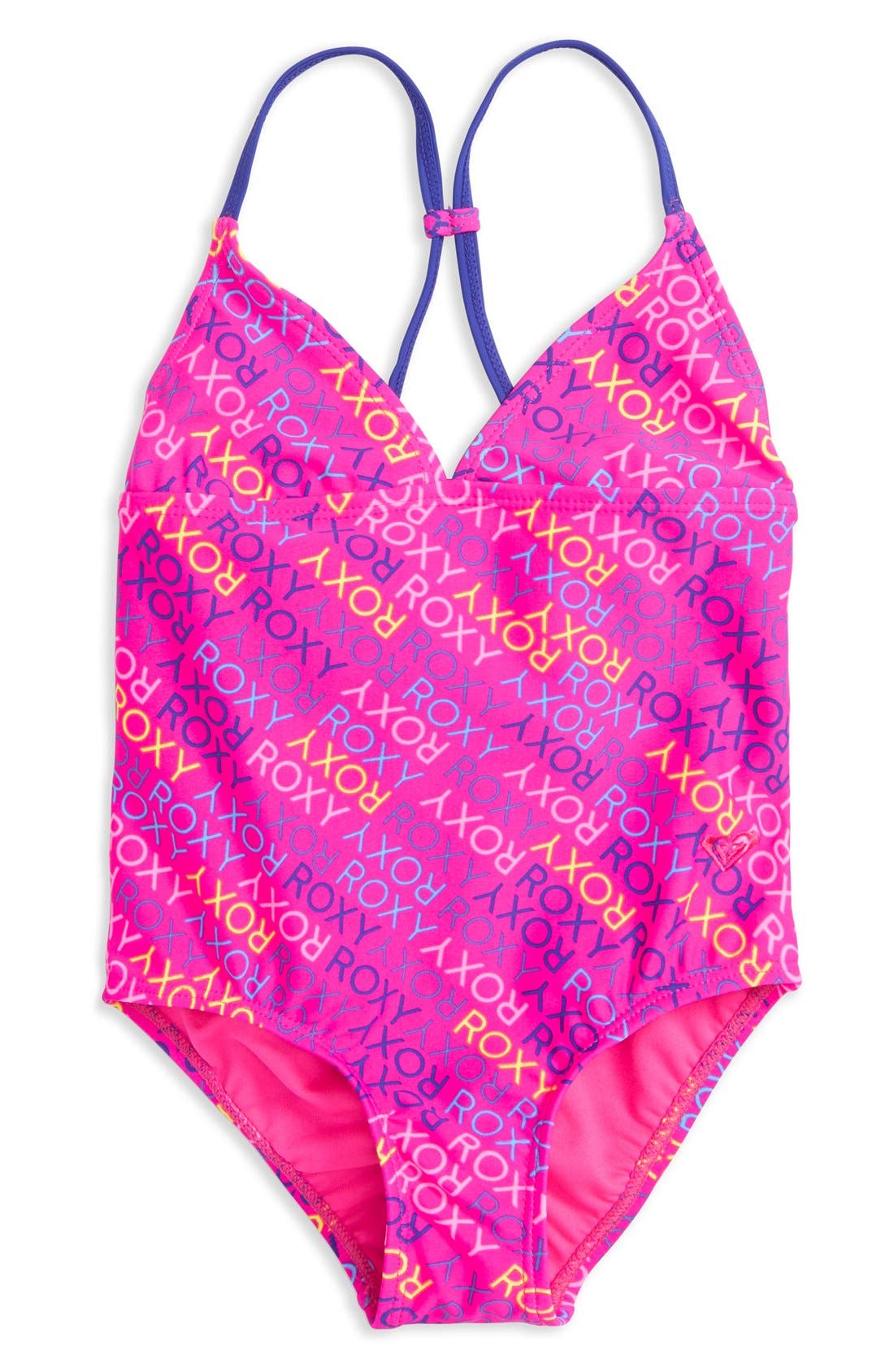 Roxy 'Ready' OnePiece Swimsuit (Toddler Girls & Little Girls) Nordstrom