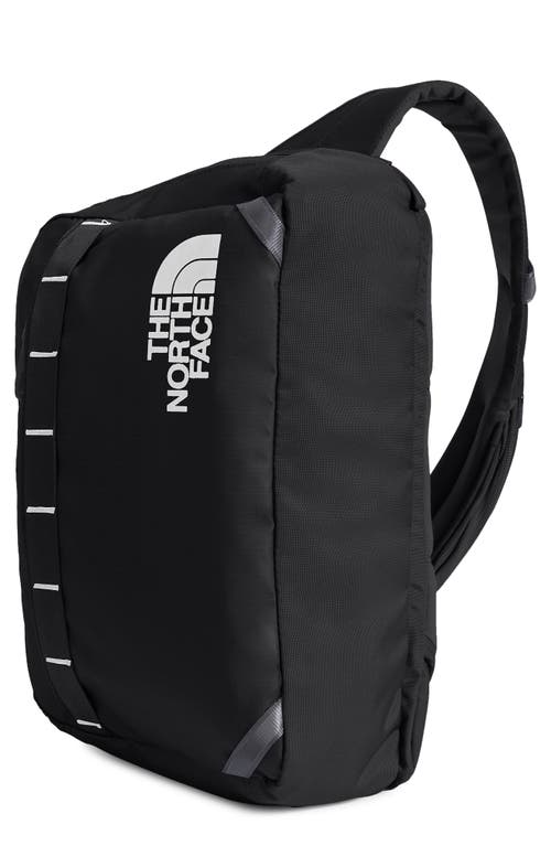 Shop The North Face Base Camp Voyager Sling Backpack In Tnfblack/tnfwhite