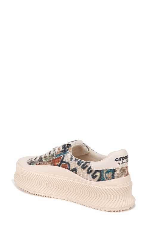 Circus Ny By Sam Edelman Tatum Platform Sneaker In Natural Multi