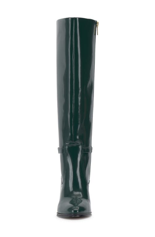 Shop Vince Camuto Skylie Knee High Boot In Mallard Green