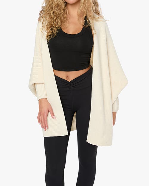 Shop Weworewhat Shawl Cardigan In Ivory