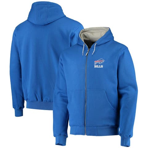 Men's Starter Royal Buffalo Bills Extreme Full-Zip Hoodie Jacket