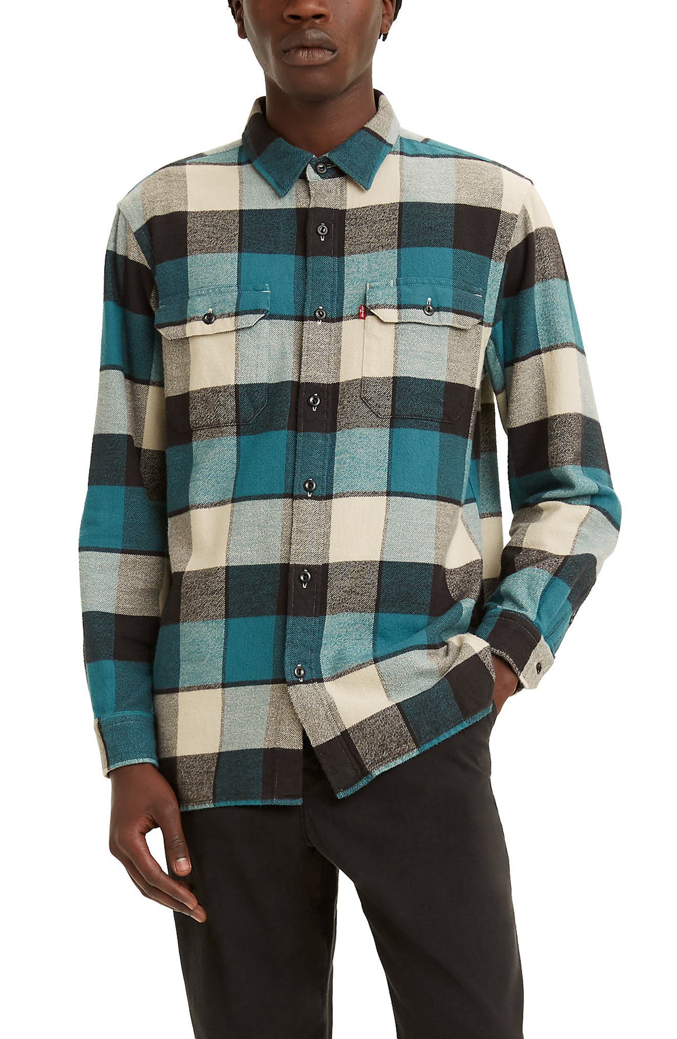 levi's button down shirt