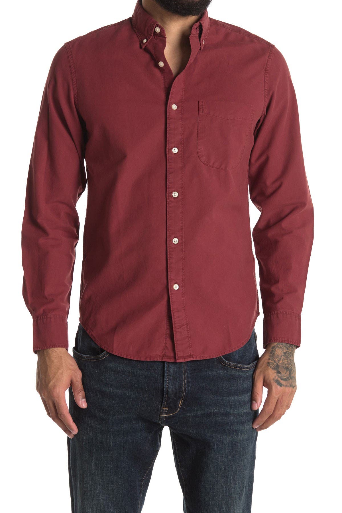 j crew oxford shirt